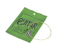 Naroote Orphee TX-1 Corde Simple de Rechange en Bronze Phosphoreux avec Noyau en Acier à Haute Teneur en Carbone, Paquet de 10, Tension Extra Légère pour les Amateurs de Guitare Folk