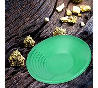 Naroote Outil de Poêle à or pour Débutants, Poêle à Laver L'or en Plastique Léger pour L'orpaillage de Rivière et la Récupération de Minéraux, Durable et Résistant aux Produits Chimiques 1 Pièce