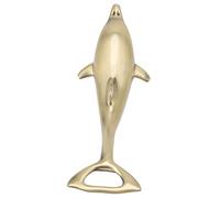 Naroote Ouvre-or d'or, Destapador de Certerza, Mignon Ouvreur de Bouteilles Mignons Dolphins en Alliage Zinc Apparence Mignonne avec Bouteille pour Restaurants, Cuisines, Fêtes