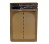 Naroote Ouvre-Porte Solaire pour Poulailler, Télécommande Solaire Automatique, Capteur de Lumière de Porte de Poulailler, Minuterie 3 en 1, écran d'affichage LED pour la Maison (Gold)