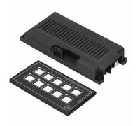 Naroote Panneau de Commutation de Commande Bluetooth APP Control avec Module de Rétroéclairage LED Tactile pour Bateau RV, Conception à Membrane étanche, Matière Plastique