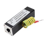 Naroote Parasurtenseur POE, Parafoudre Durable et Compact pour Une Application de sécurité à Réponse Rapide, Idéal pour Les Caméras Réseau et Les Points D'accès sans Fil, 83 X 25 X 25 Mm