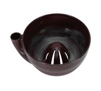 Naroote Passoire à Fruits, Rinçage Tourbillon imprimé en 3D, Trou de | Matériau PLA, Rinçage de Cuisine, Préparation de Repas en Famille, Filtrage de L'eau, Table à Manger, Bol de Lavage de Fruits