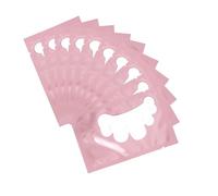 Naroote Patchs D'extension de Cils en Forme de Pétale, Coussinets Sous les Yeux pour Extensions de Cils Greffés, Tampons D'isolation, 50 Pièces pour Artistes de (PINK)