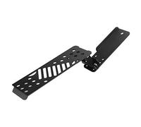 Naroote Pédale de Repose-Pieds Confortable et Sûre, Expérience de Conduite Adaptée pour JK et Unlimited 2018, Pédale Automatique en Métal Noir pour Conducteur, pour Intérieur, 1 de Repose-Pieds en