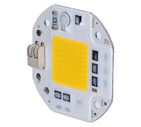 Naroote Perle de Lumière COB 50W, Ampoule à Puce Intégrée Haute luminosité, Idéale pour la publicité et L'éclairage Intérieur 54x54x1.5mm (Blanc chaud 2700K-3000K)