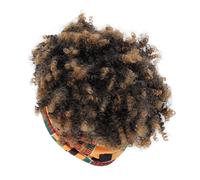 Naroote Perruque à Franges Bou s, Style Court Léger | Fibre haute température, Polyvalent pour un usage décontracté, Facile à porter sans colle