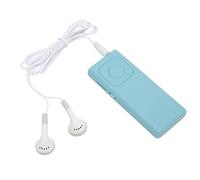 Naroote Petit Lecteur MP3 Mini Lecteur de Musique avec Batterie Longue Durée et Mémoire Extensible pour Les Mélomanes au Travail ou en Voyage 64G (Blue)