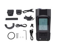 Naroote Phare D'ordinateur de Vélo, écran 2,4 Pouces, Batterie 4000mAh | Compteur de Vitesse de Cyclisme sans Fil, Klaxon de Vélo, compatibilité avec Montage sur Guidon, Utilisation en Banlieue,