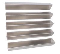 Naroote Pièces de Rechange pour Barres de Gril en Acier Inoxydable pour Barbecues E310, Plaques Chauffantes pour Gril, Remplacement de Plaque Chauffante pour Barres de Saveur, 15,3x2,6x2,2 Pouces