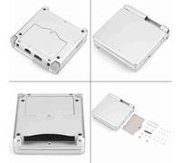 Naroote Pièces de Rechange pour Couvercle de Boîtier ABS Advance SP, Kit de Réparation Résistant aux Rayures, Installation Facile pour Les Amateurs de Jeux (Silver)