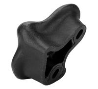Naroote Pierres d'escalade en Plastique pour Enfants, 10 Pièces (Black)