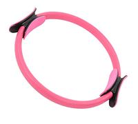 Naroote Pilates Ring Workout Fitness Cercle d'exercice à Double Poignée pour Tonifier Les Muscles à la Maison Outil D'entraînement pour Femme, Fibre de Verre, 14,6 Pouces de Diamètre (3)