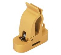 Naroote Pince de Support Magnétique pour Chariot, Clip de Support en Alliage D'aluminium Solide pour Clubs de Golf, Accessoires de Sport, Tailles D'anneau 30 à 60 (Gold)