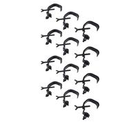 Naroote Pince pour Projecteur de Scène, Crochet en Aluminium Durable de | Conception à prise sécurisée, Convient aux tuyaux de 30 à 52 mm, Supporte un poids de 20 kg, Aluminium léger, Mécanisme de