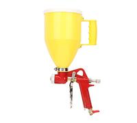 Naroote Pistolet de Pulvérisation d'air comprimé, Outil Portatif Durable pour la Décoration de la Maison, Création de Bricolage, Pulvérisateur à Trémie en Plastique 3L 1/4 Pouces