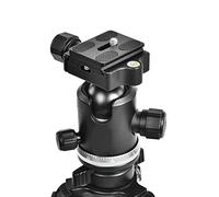 Naroote Plaque de Dégagement Rapide Durable Haute Résistance pour Trépied Monopode Arca Benro, Appareil Photo à Tête Sphérique, Plaque de Dégagement en Alliage PU40 pour CAMBOFOTO, (PU50)