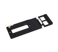 Naroote Plaque de Positionnement à Angle Droit, Pince de Précision de 260mm pour Scie à Rail, Rail de Guidage de Coupe pour le Travail du Bois