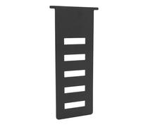 Naroote Plaque d'extension de Fiche Plate, Plaque Résistante à la Chaleur (BLACK)