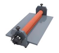 Naroote Plastifieuse Manuelle à Froid, Machine à Plastifier à Cadre Métallique épais, Plastifieuse à Rouleaux en Caoutchouc Souple pour une Plastification sans Plis, Positions des Rouleaux