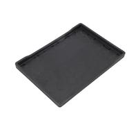 Naroote Plateau en Plastique Rectangulaire Style Minimaliste Moderne pour la Salle de Réception de Cuisine à Domicile (Black)