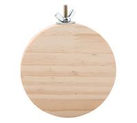 Naroote Plateforme pour Chinchillas et Tremplin pour Hamsters pour Un Temps de Jeu Sain dans la Cage de Votre Animal, fabriqué à Partir de Bois Durable