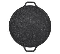 Naroote Poêle à Griller, Poêle à Frire pour Cuisinière avec Revêtement Antiadhésif, Conduction Thermique Uniforme, Conception Peu Encombrante, pour Grillades en Plein Air (style 1)