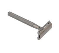 Naroote Poignée de Feuille de Cheveux, Manuel Lavable étanche pour les Bords Doubles Lame de Cheveux pour le Salon de beauté (BLACK)