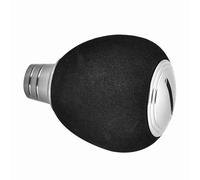 Naroote Poignée de Moulinet de Pêche, Bouton d'alimentation Léger et Durable pour Moulinets à Tambour Fixe, Utilisation en Eau Salée et en Eau Douce, EVA + Métal, Couleur Rouge/doré/Pistolet, 1,7 X