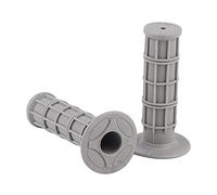 Naroote Poignées Durables en Silicone de 22mm, Installation Facile pour Guidon de Moto, Look élégant pour les Cyclistes (GREY)