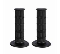 Naroote Poignées Durables en Silicone de 22mm, Installation Facile pour Guidon de Moto, Look élégant pour les Cyclistes (BLACK)