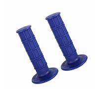 Naroote Poignées Durables en Silicone de 22mm, Installation Facile pour Guidon de Moto, Look élégant pour les Cyclistes (BLUE)