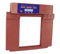 Naroote Porte Automatique de Poulet, Ouvre-Porte Automatique de Poulailler, Détection Tactile, Empêche Le Clamp/Holder, alimenté par Batterie, Sûr, Antirouille, Léger avec Minuterie pour