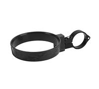 Naroote Porte-gobelet de Guidon de Vélo électrique, Porte-gobelet de Vélo en Alliage d'aluminium CNC, Rembourrage en éponge pour Tasse à café, thé au Lait, Diamètre 80 Mm, Idéal pour Les (Black)