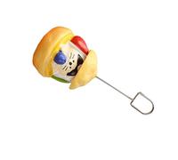 Naroote Porte-notes Décoratif en Résine, Support à Clip pour Affichage de Cartes de Visite et de Mémos à Domicile et au Bureau, Matériau Durable (fruit)