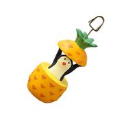 Naroote Porte-notes Décoratif en Résine, Support à Clip pour Affichage de Cartes de Visite et de Mémos à Domicile et au Bureau, Matériau Durable (Manchot)