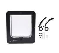 Naroote Porte pour Chat Intelligente, Porte à Battant pour Animaux Activée par Collier avec Deux Méthodes d'Entrée et Conception à Détection Automatique, pour Chiens, Chats, Lapins