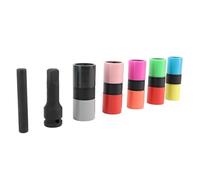 Naroote Portes de Noix de Rogne, 7pcs Sigle de Douille de Noix de Coiffe