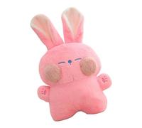 Naroote Poupée de Lapin en Peluche, Jouet de Lapin en Peluche en Coton PP de 40 Cm, Doux et Adorable pour Salle de Soins Infirmiers (Rose)
