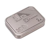 Naroote Poussoir Curseur Jouet Métal Soulagement du Stress Curseur Magnétique pour Autisme TDAH anxiété Adulte Bureau pour Employés de Bureau étudiant Exécutif Alliage 1,7 X 1,3 X 0,4 Pouces