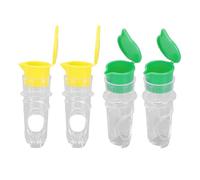 Naroote Presse-citron à Vis, Mini Presse-agrumes Manuel avec Filtre intégré et Couvercle de Rangement, fruits Portable pour Citrons, Citrons Verts, Oranges, Cocktails, Cuisine, Maison et Voyage