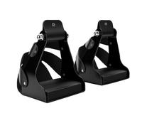 Naroote Protection d'orteil d'unité Centrale D'alliage D'aluminium | Accessoires de Selle, Alliage D'aluminium, Protection en PU, Assise Plantaire de Traction, compatibilité de Selle,