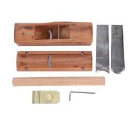 Naroote Rabot à Bois, Mini Rabot Manuel avec Lame en Acier et Manche en Palissandre Rouge pour le Rabotage, le Polissage et l'ébavurage. Travail du Bois artisanal.