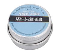 Naroote Rafraîchisseur de Pointe de Fer à Souder Pâte Propre Efficace pour la Résurrection de la Tête de Soudure à L'oxyde, capacité de 6 G pour une Utilisation Facile, pour les Amateurs de Bricolage