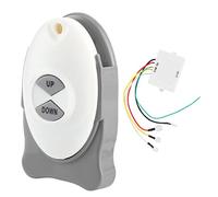 Naroote Récepteur de Commutateur sans Fil de Guindeau D'ancre étanche pour Bateau Marin, Kit de Télécommande 12V, ABS, 1 X 27A pour Contrôleur de Garniture de Voile