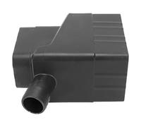 Naroote Recuperateur d Eau de Pluie, Récupérateur d'eau de Pluie Rectangulaire,Système Rectangulaire de Collecte des Eaux de Pluie Tuyau 40 Pouces pour l'irrigation de la Pelouse (Le Noir)