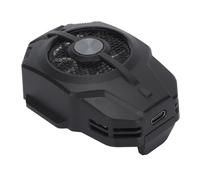 Naroote Refroidisseur de Téléphone Portable, Refroidisseur de Téléphone Portable à Semi-conducteurs à Deux Vitesses à Faible Bruit, Clip Arrière pour Les Jeux (Black)