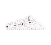 Naroote Règle de Matelassage, Règle de Tailleur Transparente, Fabrication Soignée, Opération Simple, pour l'artisanat de Bricolage pour la Couture (plastique)