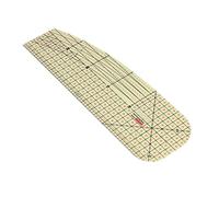 Naroote Règle D'ourlet Chaude, Outil de Mesure de Repassage Résistant aux Hautes Températures pour Fer électrique, Travail de Couture à Domicile pour Usage Domestique (HR3010)