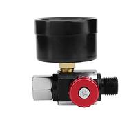 Naroote Régulateur D'air pour Pistolet de Pulvérisation Automatique BSP, 1/4 Pouces, avec Manomètre, adapté à une Taille Mini et Facile à Installer pour les Projets de Peinture par Pulvérisation